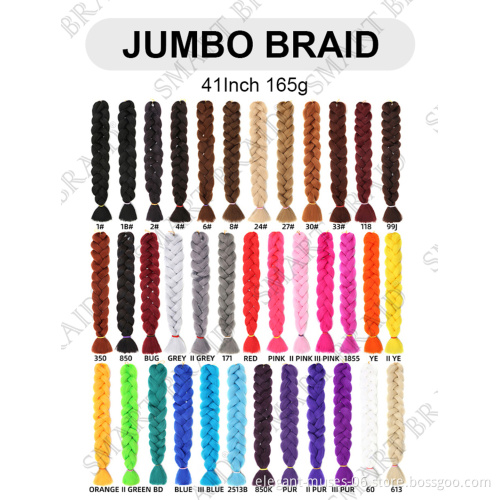 synthetic hair fiber prestretched braiding hair expression braid expression extension auchentoshan sauvignon attachment hair